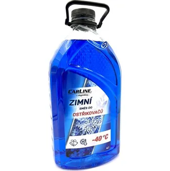 Náplň do chladiče a ostřikovače CARLINE zimní nemrznoucí směs -40 °C, 4l