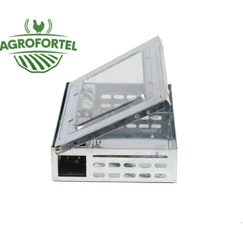 Myslivost Agrofortel T-MULTI past na myši domečková obdélníková s průhledným krytem