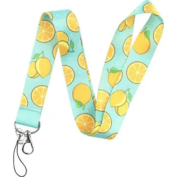 Roztomilý popruh na krk s karabinou - 2