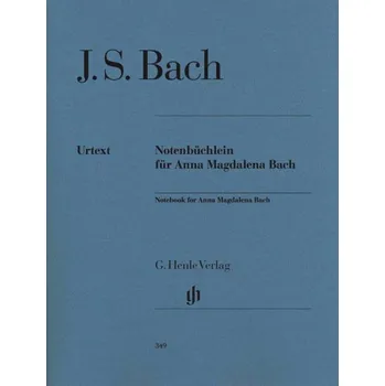 Notebook for Anna Magdalena Bach (Knížka skladeb pro Annu Magdalenu Bachovou) (urtext)