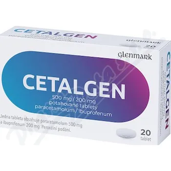 Lék Cetalgen 500mg/200mg tbl.flm.20 II
