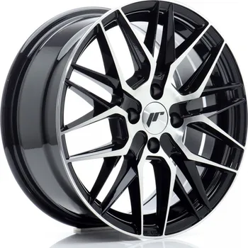 Alu kolo JR Wheels JR28 16x7 ET40 4x100 Gloss Black Machined Face