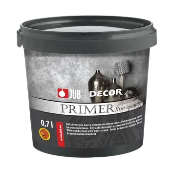barva na zeď JUB DECOR Primer fine quartz 0,7L (Vnitřní základní nátěr s jemně zrnitou strukturou)