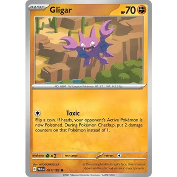 Karetní hra Gligar 091/182 - Paradox Rift Typ karty: Non-Holo
