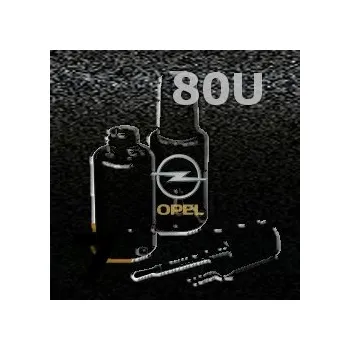 Autolak OPEL - 80U - PHANTOM BLACK metal. barva retušovací tužka