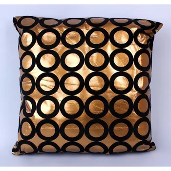 Povlak na polštářek Dekorační povlak, velikost: 40x40 , zlatá