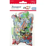 DACOart Samolepky pěnové doprava 108 ks