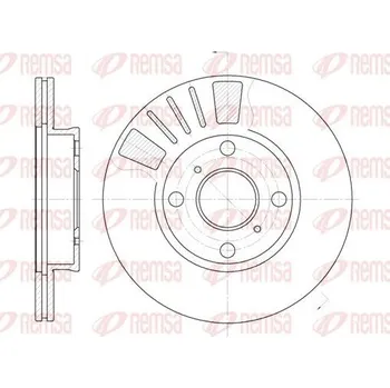 Brzdový kotouč Brzdový kotouč REMSA 6569.10