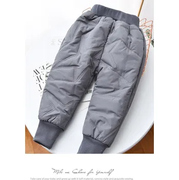 Chlapecké kalhoty Dětské oteplováky s motivem hvězdiček Barva: Šedá, Velikost: výška 103-112cm/vel. 120