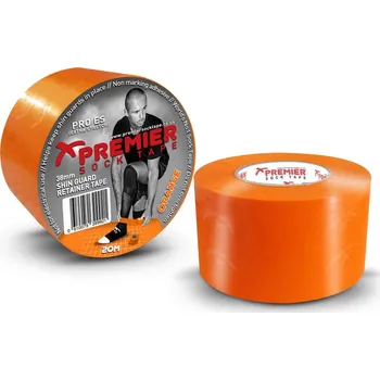 Tejpovací páska PREMIER SOCK TAPE PRO ES 38mm x 20m FIXAČNÍ PÁSKA NA CHRÁNIČE - Oranžová - velikost 38mm
