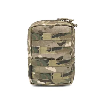 Airsoft Velká univerzální kapsa Utility, zip, Warrior, Multicam