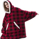 Hřejivá mikinová deka s kapucí 78 x 87…