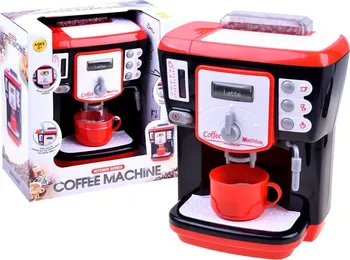 Dětský spotřebič LEAN Toys Kitchen Series Coffee Machine černý/červený/bílý