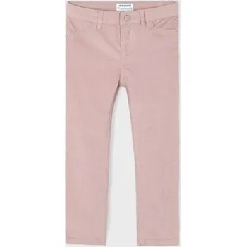 Dívčí kalhoty dětské manšestráky se třpytem pro holky Mayoral 4503-10 velikost 128