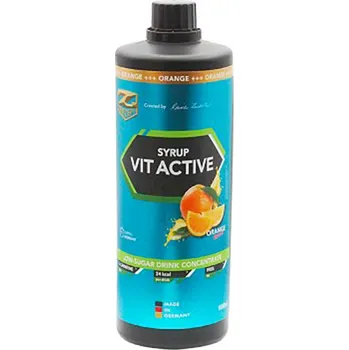 Nápoj pro sportovce Z Konzept Vit Active Syrup Low Carb 1000 ml orange