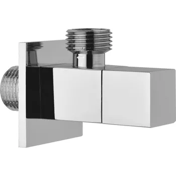 Ventil Rohový ventil hranatý, 1/2"x3/8", chrom SL111