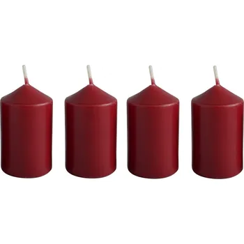Svíčka BONY Svíčka adventní 4 x 6 cm 4 ks