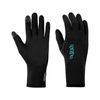 Rukavice Dámské rukavice Rab Power Stretch Contact M Černá