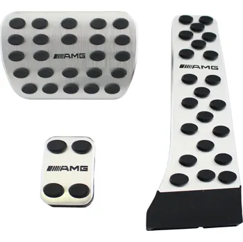 Pedálové obložení Sportovní hliníkové pedály / nerezové pedály AMG Mercedes-Benz - automat EIC-116