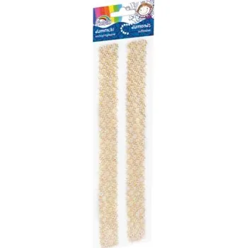 Samolepící dekorace Fiorello kamínky pásek 170-2464 samolepící zlaté