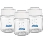 Canpol babies Bottle Set láhev na uchování mateřského mléka 0 m+ 3x120 ml