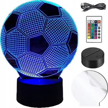 Dekorativní svítidlo Dexxer FV-Acrylic Plate 3D Football Lamp