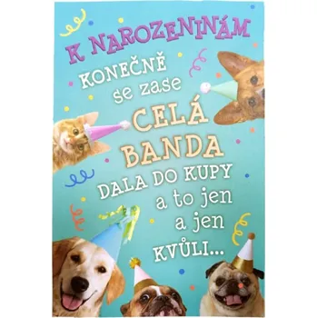 Narozeninové blahopřání - P - zvířata