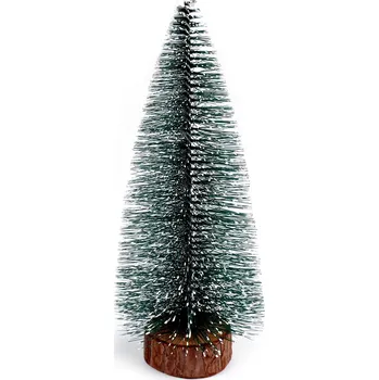 Vánoční dekorace Pro Háčkování Dekorace vánoční stromeček 21 cm zelený