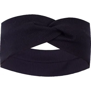 Čelenka Ebbie Bavlněná čelenka - ČERNÁ - ŽEBROVANÁ Velikost: 1-3