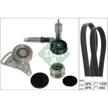 Sada kladky s žebrovaným řemenem INA 529 0523 20