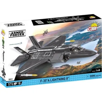 Stavebnice COBI Cobi 5831 Armed Forces F-35A Lightning II Norway, 1:48, 576 kostek