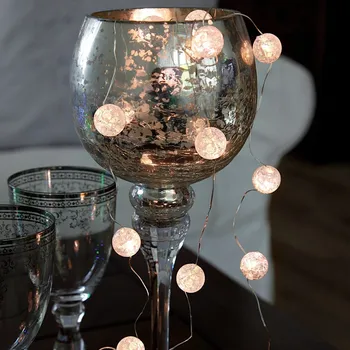 Vánoční světelná dekorace Star trading Světelný řetěz MARBLE 15xLED D.1,4m čirý