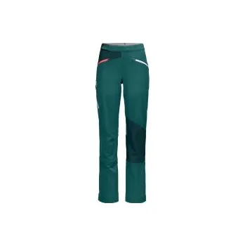 Snowboardové kalhoty Ortovox COL BECCHEI PANTS W pacific green M; Zelená kalhoty + DÁREK DLE VÝBĚRU!