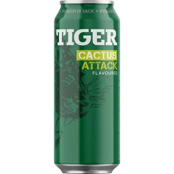 Energetický nápoj Tiger Cactus Attack 0,5l plech