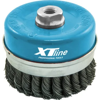 Dílna XTLINE Kartáč hrnkový copy M14 | 80 mm, Fe 0,5 mm
