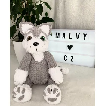 plyšák Pejsek Husky