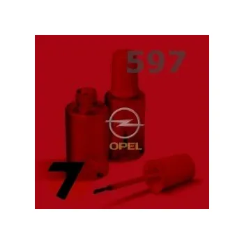 Autolak OPEL - 597 - CALYPSO RED červená barva - retušovací tužka