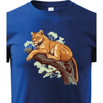 Chlapecké tričko Dětské tričko Puma, Barva Modrá, Velikost 110 cm/4 roky, Canvas Dětské tričko Bezvatriko.cz 2182