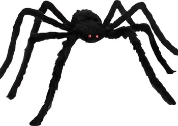 Party dekorace Malatec 21832 16893 gigantický pavouk černý 90 cm