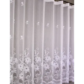 Záclona Metrážová žakarová záclona výška 100 cm