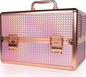 Kosmetický kufr Kosmetický kufřík M K105-9H 20 x 30 x 20 cm rose gold