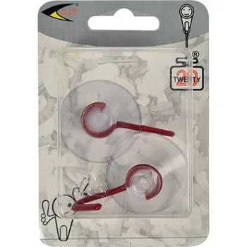 Věšák QuickFix Přísavka červená F5 blistr, 2ks