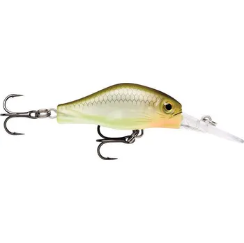 Umělá nástraha Wobler jednodílný Shadow Rap Fat Jack RAPALA 4 cm - Color: HAY