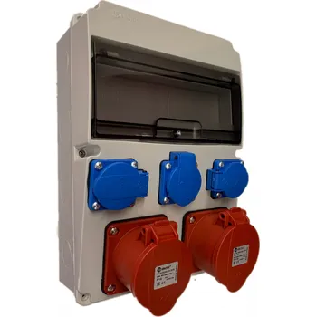 Rozvaděč 63519.31010 zásuvková kombinace osazená ELEKTRIUM