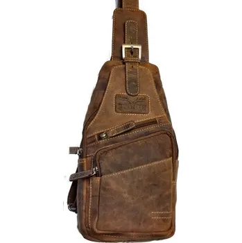 Hunters batoh přes rameno BROWN