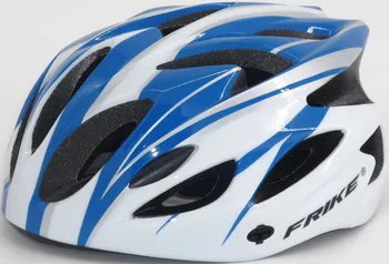 Cyklistická přilba FRIKE A2 cyklistická helma modrá/bílá