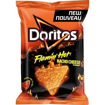 Chips Doritos Flaming Hot 170 g Nacho Cheese