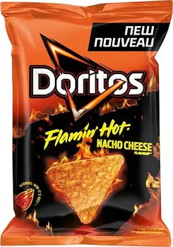 Chips Doritos Flaming Hot 170 g Nacho Cheese