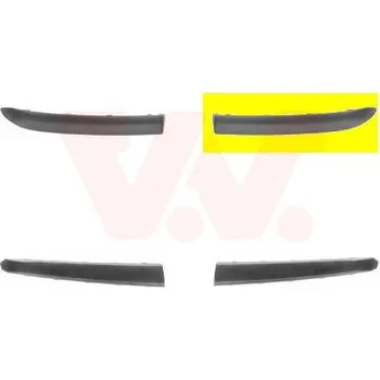 Lišta karosérie Ozdobná / ochranná lišta, nárazník VAN WEZEL 1620583