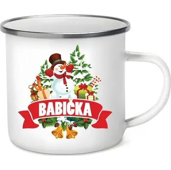 Plecháček - Vánoční sněhulák pro babičku